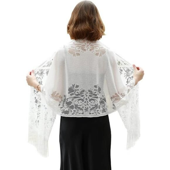 Shawls and Wraps for Evening Dresses Scarfs for Women Pashmina Wedding Formal - Picture 1 of 6